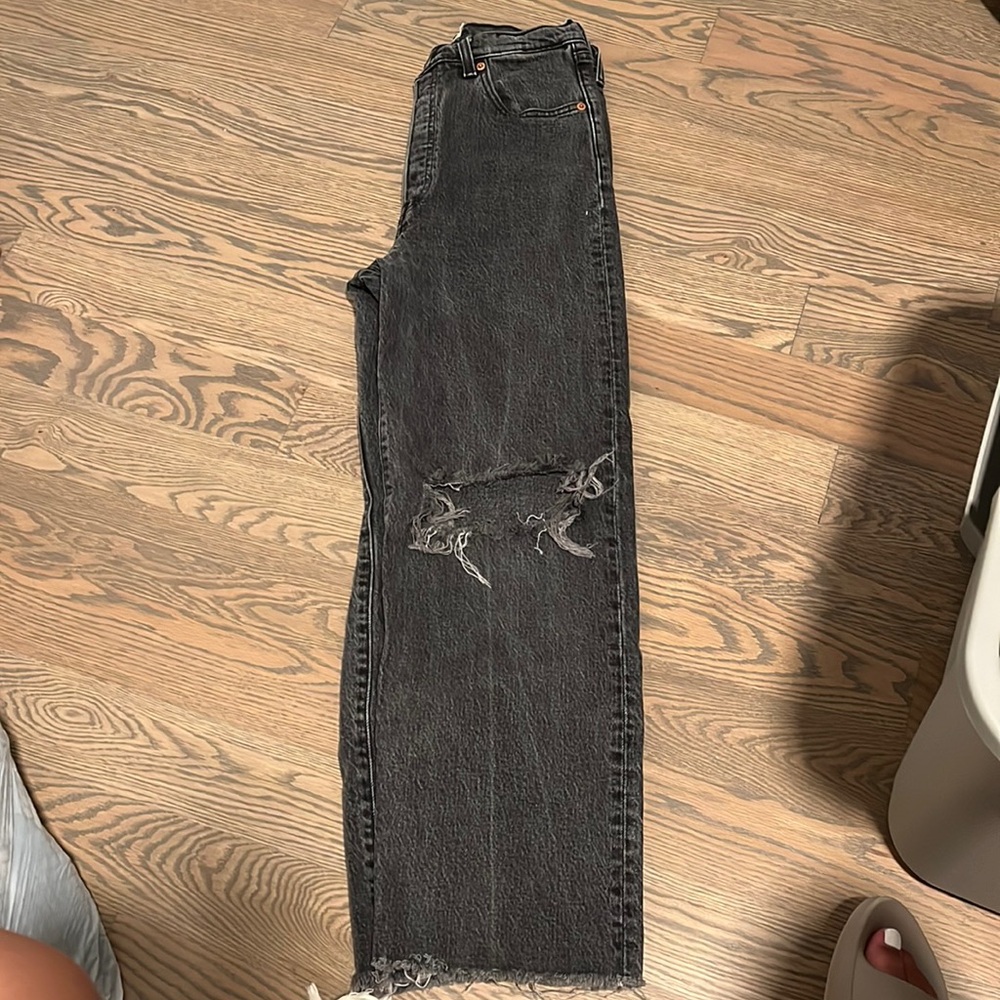 Levi’s ribcage denim